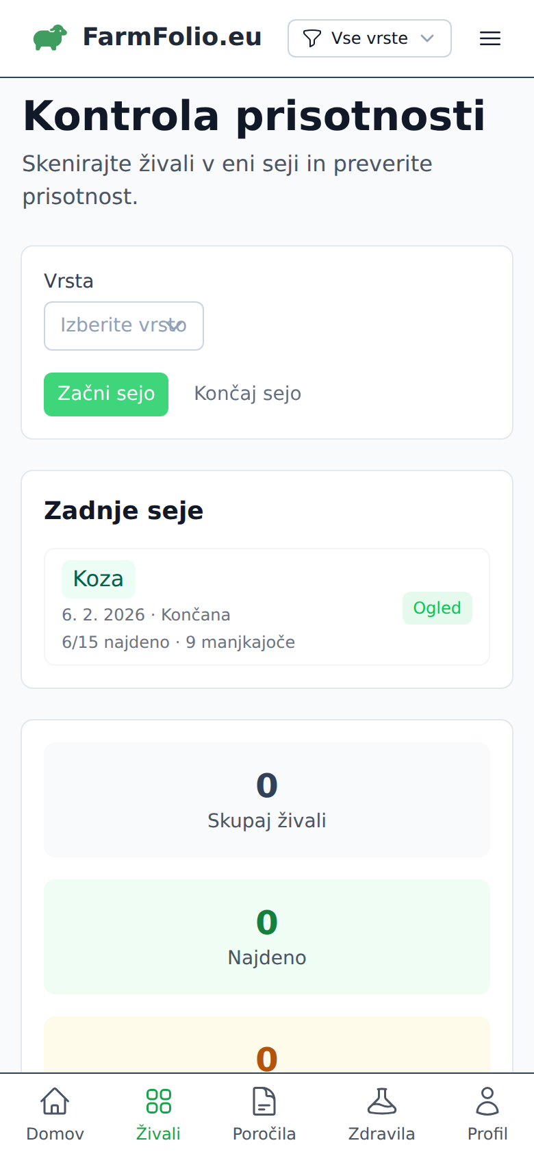 Kontrola prisotnosti